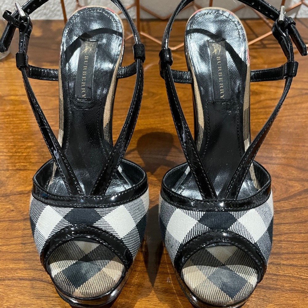 Burberry Platform Heels